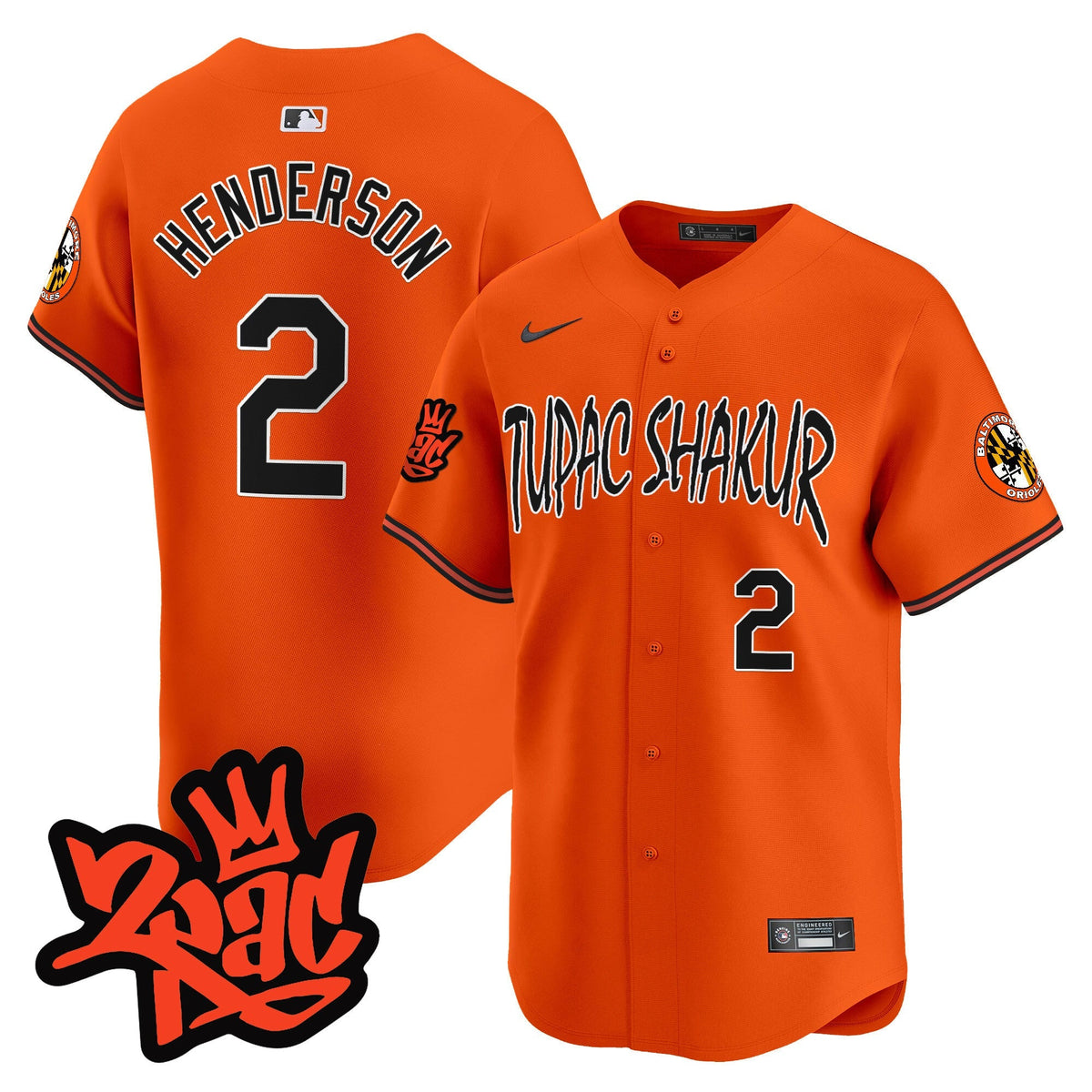 Menâs BAL Tupac Shakur Vapor Premier Limited Jersey - All Stitched