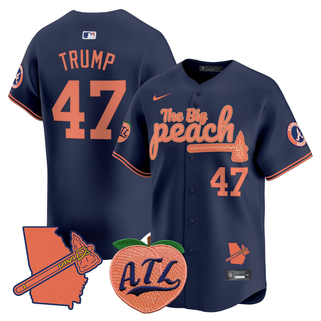 ATL The Big Peach Vapor Premier Limited Jersey V2 - All Stitched