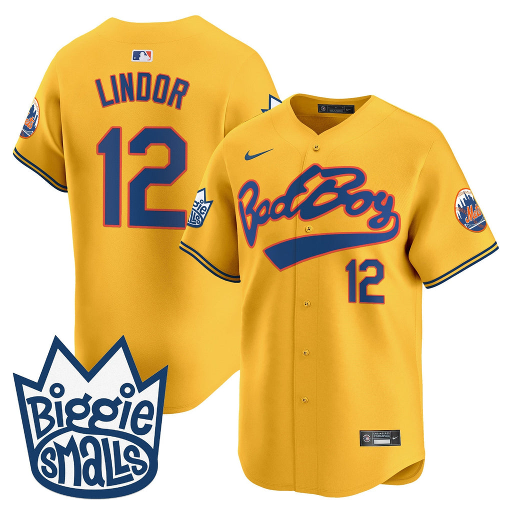 Mets Biggie Smalls Vapor Premier Limited Jersey - All Stitched