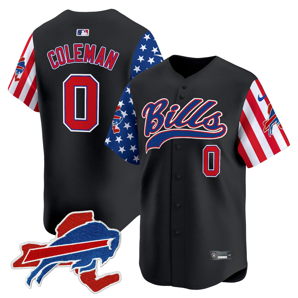 BUF 2024 American Style Vapor Baseball Jersey - All Stitched