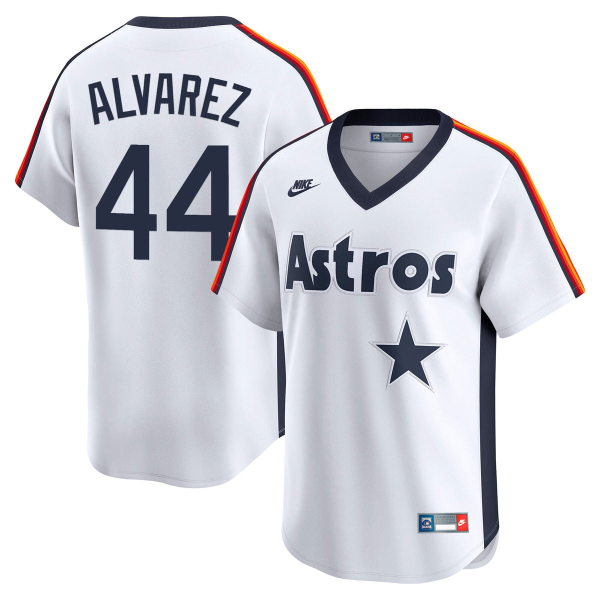 HOU Throwback Vapor Premier Limited Jersey - All Stitched