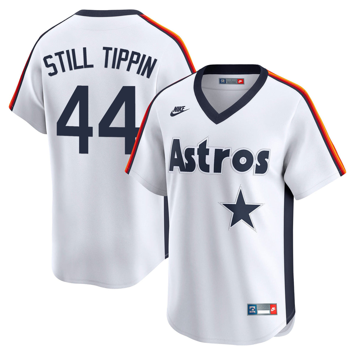 HOU Throwback Vapor Premier Limited Jersey - All Stitched