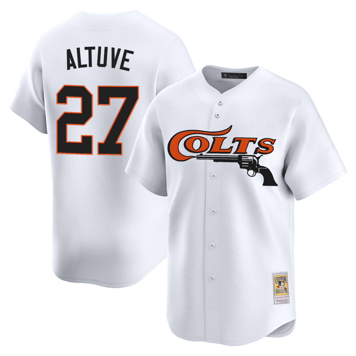 HOU Throwback Vapor Premier Limited Jersey - All Stitched