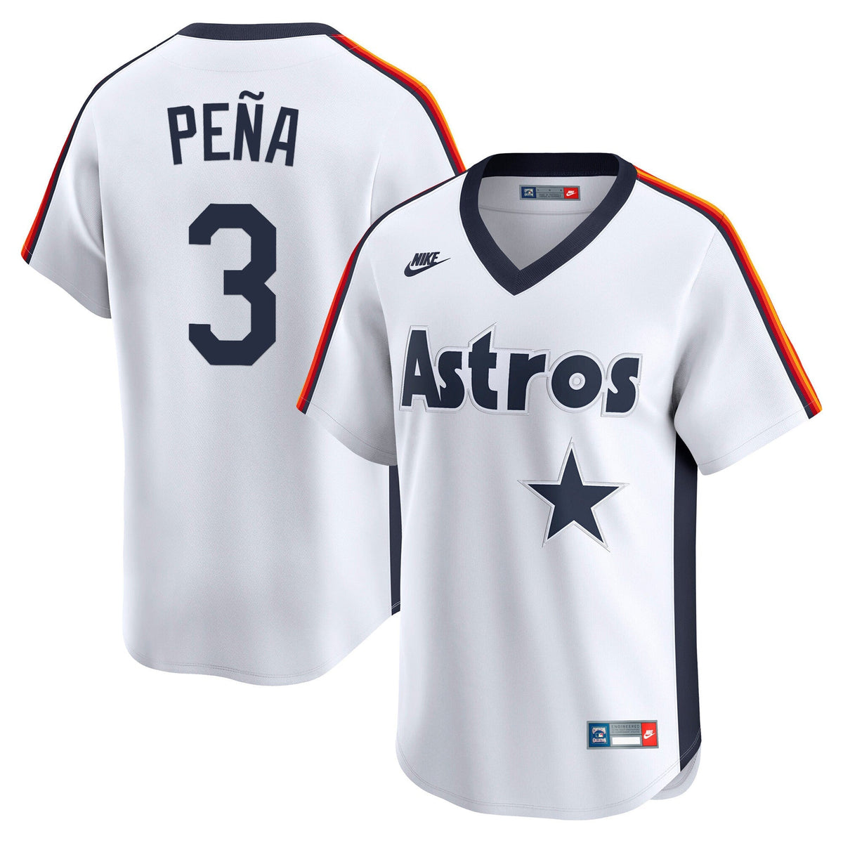 HOU Throwback Vapor Premier Limited Jersey - All Stitched
