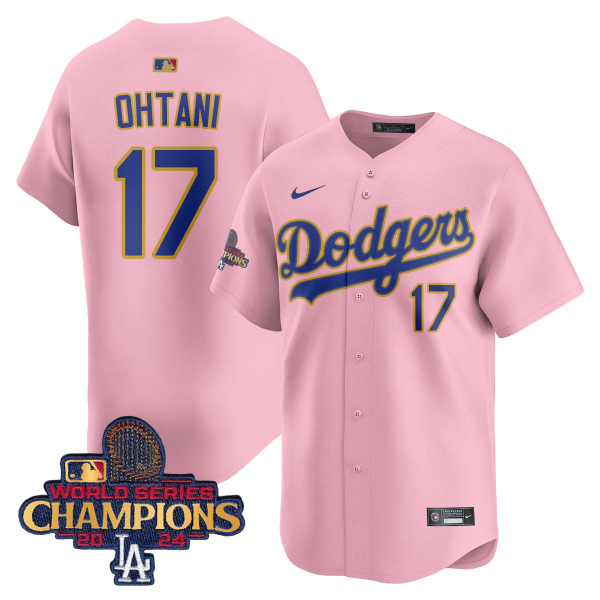 LAD Gold 2025 Jersey - Stitched