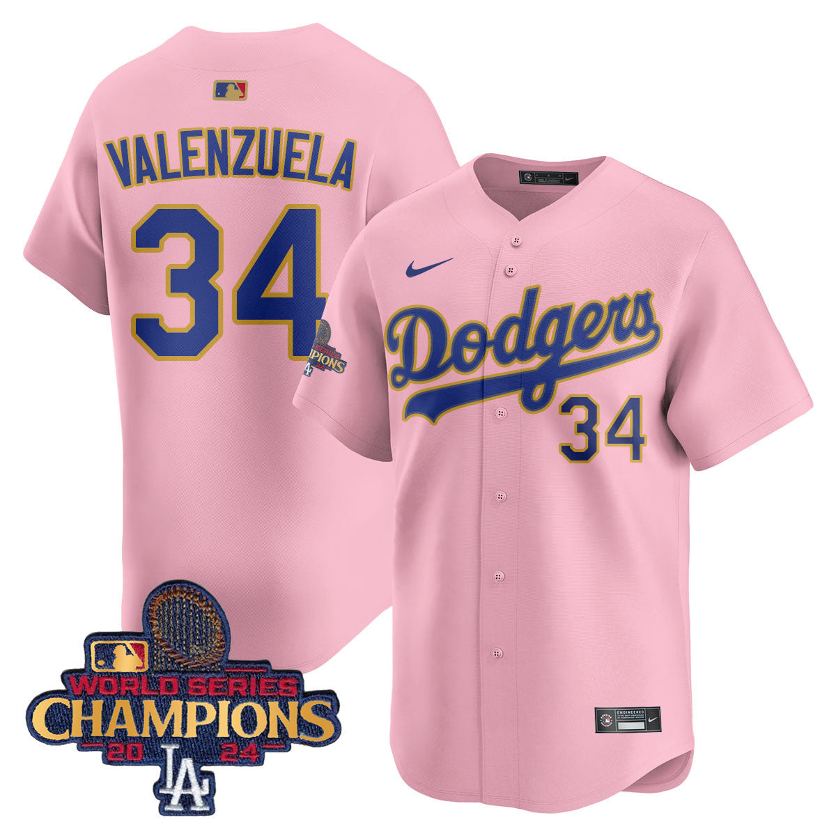 LAD Gold 2025 Jersey - Stitched