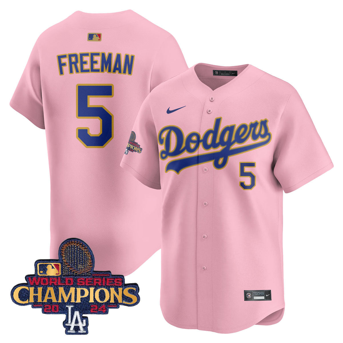 LAD Gold 2025 Jersey - Stitched