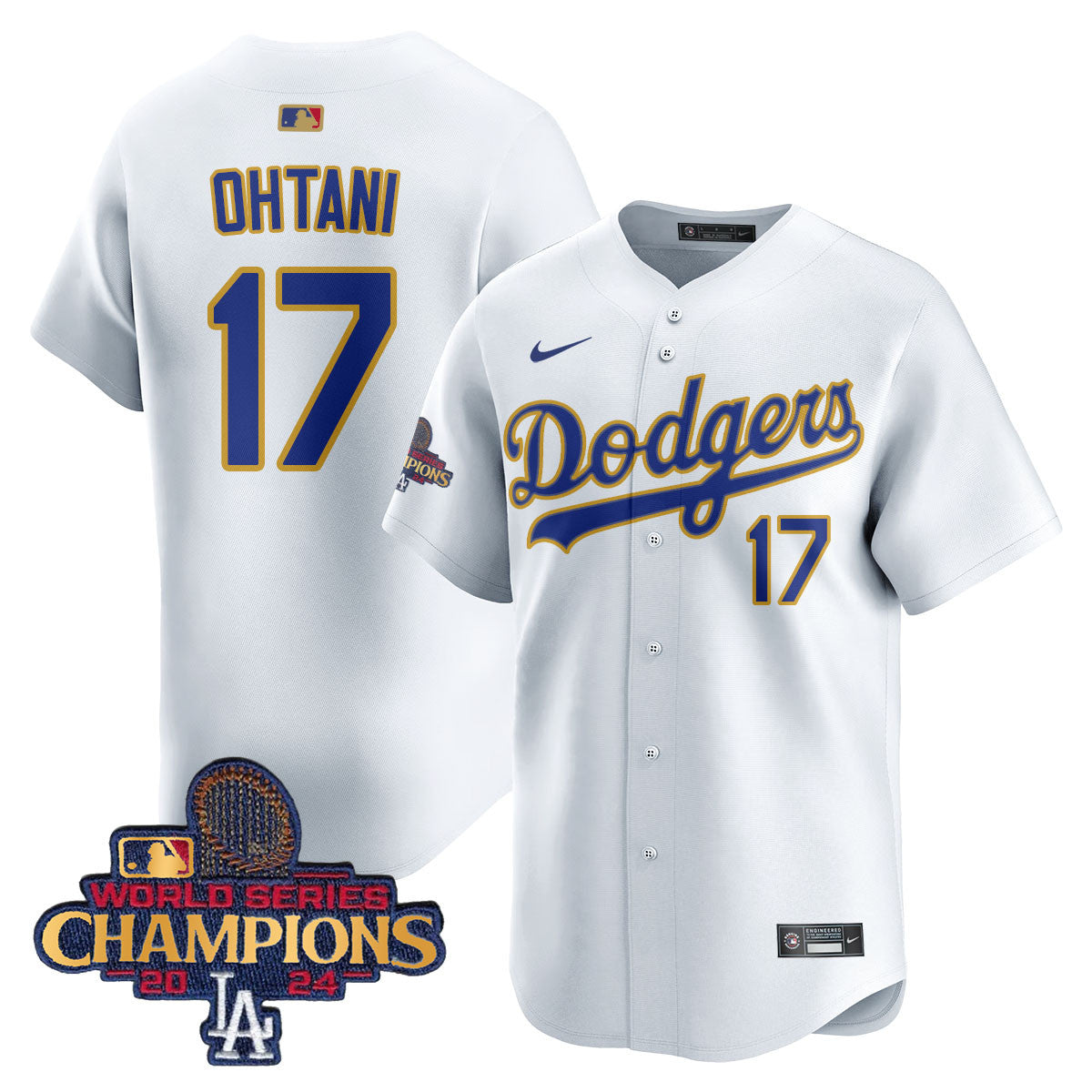 LAD Gold 2025 Jersey - Stitched