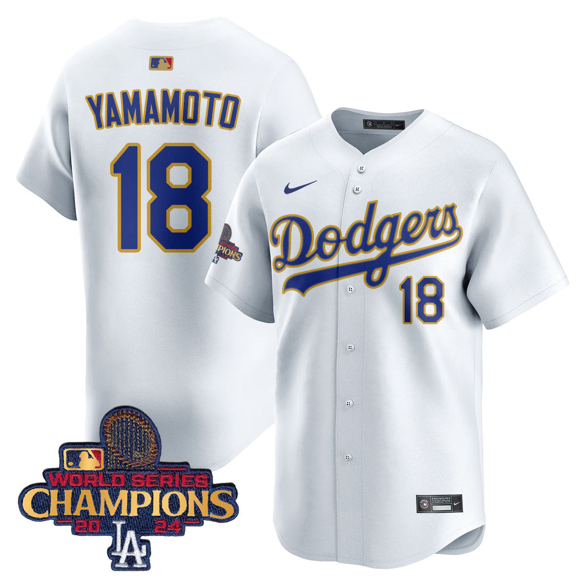 LAD Gold 2025 Jersey - Stitched