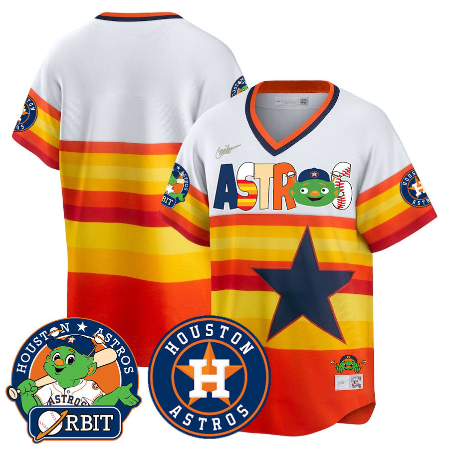 Men's Houston Astros Orbit Vapor Premier Jersey - All Stitched