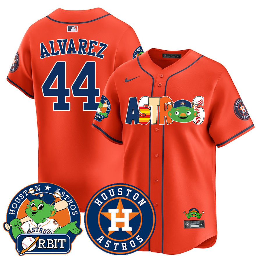 Men's Houston Astros Orbit Vapor Premier Jersey - All Stitched