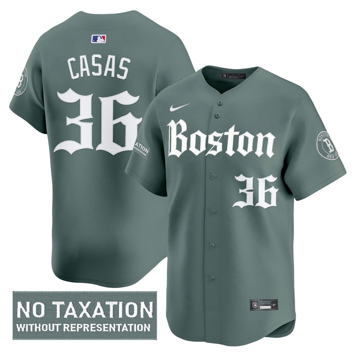 BOS 'Retro Newspaper Edition' Vapor Premier Limited Jersey - All Stitched