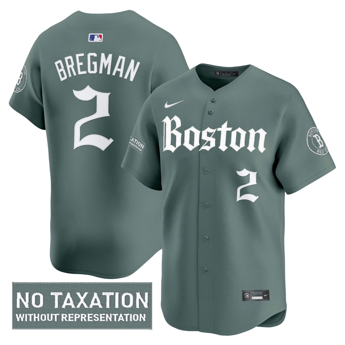 BOS 'Retro Newspaper Edition' Vapor Premier Limited Jersey - All Stitched