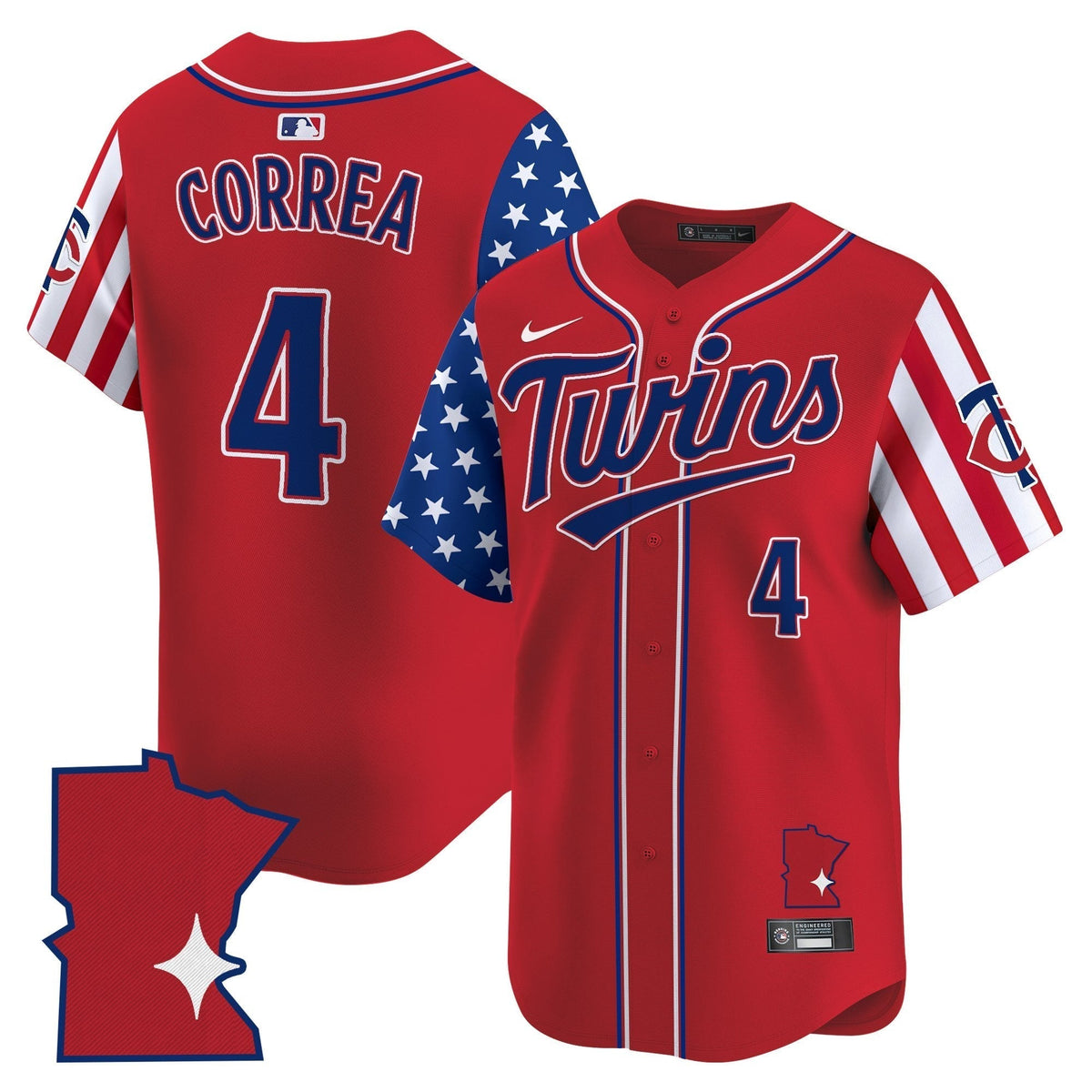MIN 2025 Independence Day Vapor Premier Limited Jersey - Stitched