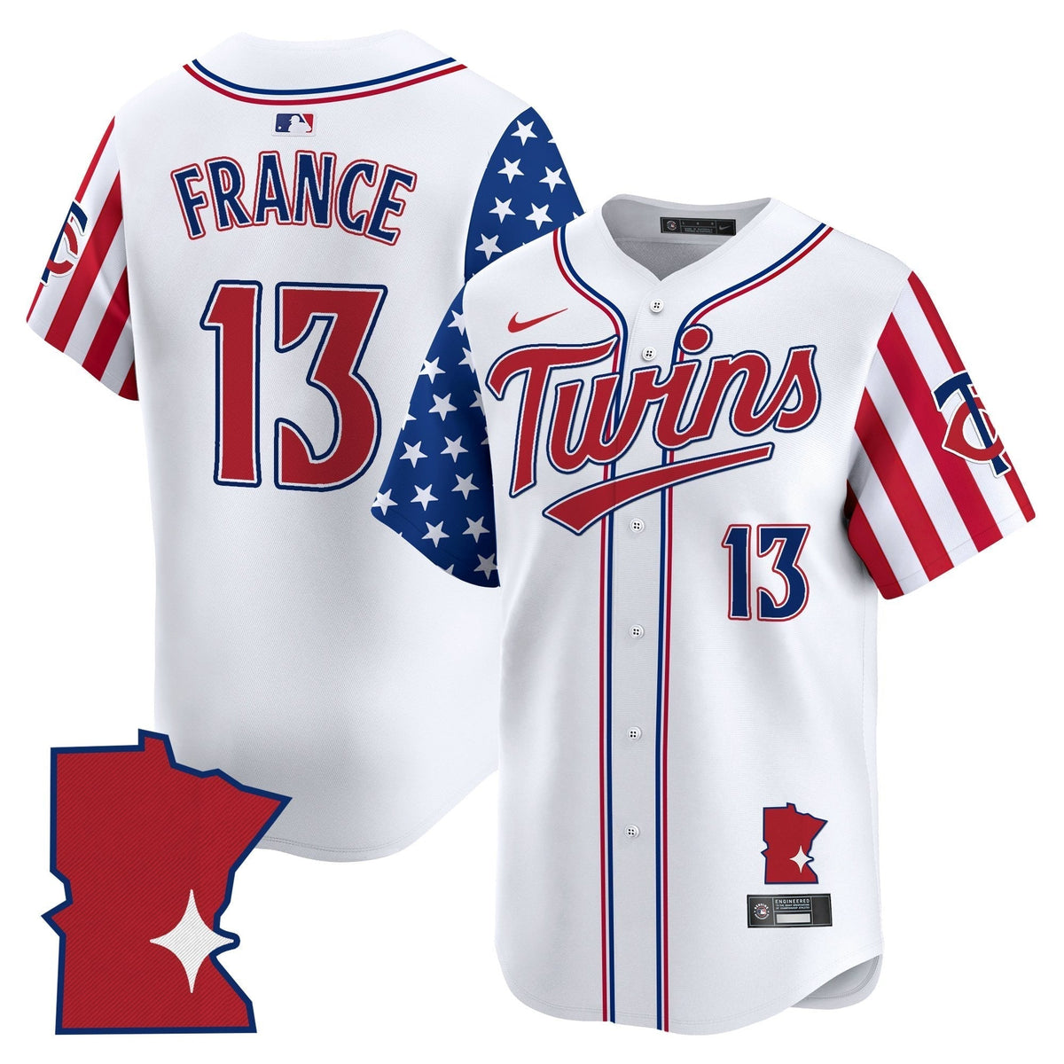 MIN 2025 Independence Day Vapor Premier Limited Jersey - Stitched