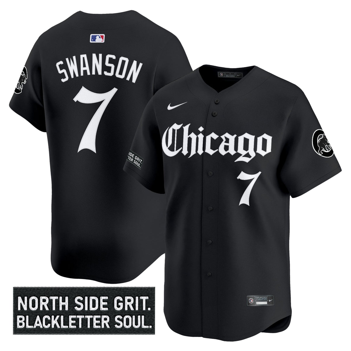 CHC 'Gothic North Side Edition' Vapor Premier Limited Jersey V2 - All Stitched