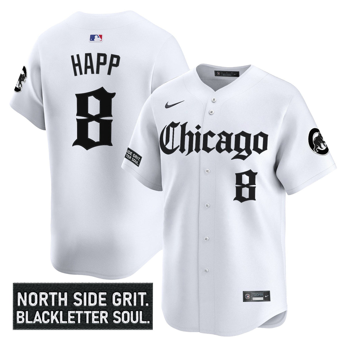 CHC 'Gothic North Side Edition' Vapor Premier Limited Jersey V2 - All Stitched