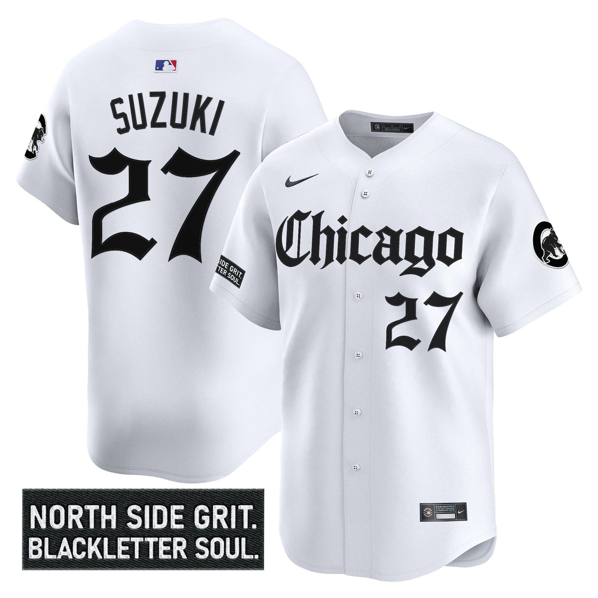 CHC 'Gothic North Side Edition' Vapor Premier Limited Jersey V2 - All Stitched