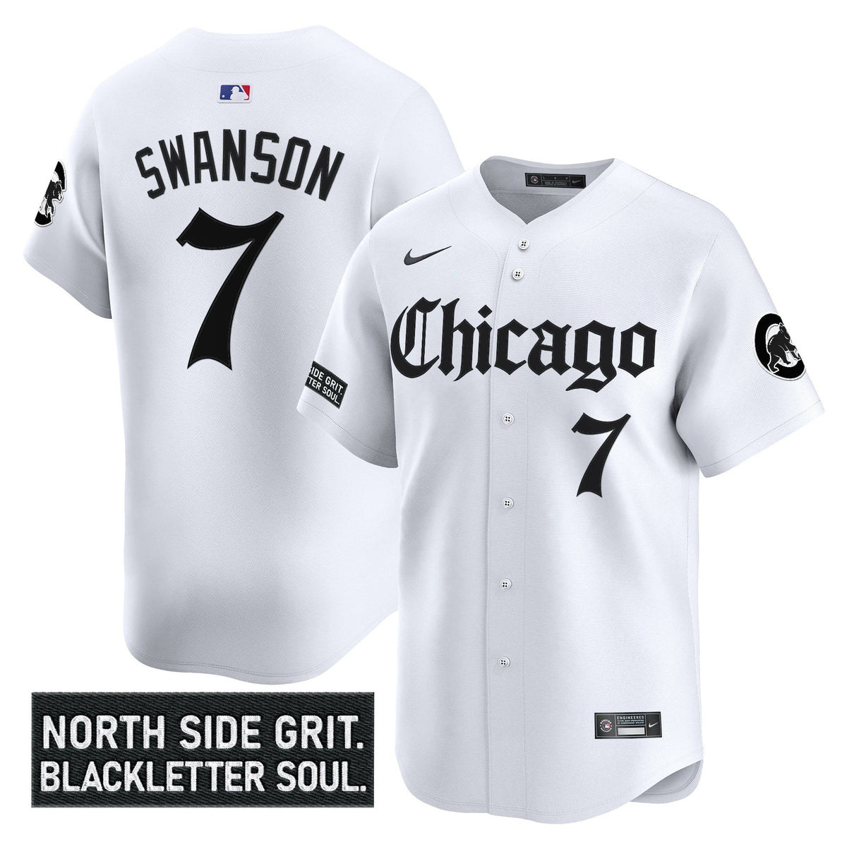 CHC 'Gothic North Side Edition' Vapor Premier Limited Jersey V2 - All Stitched