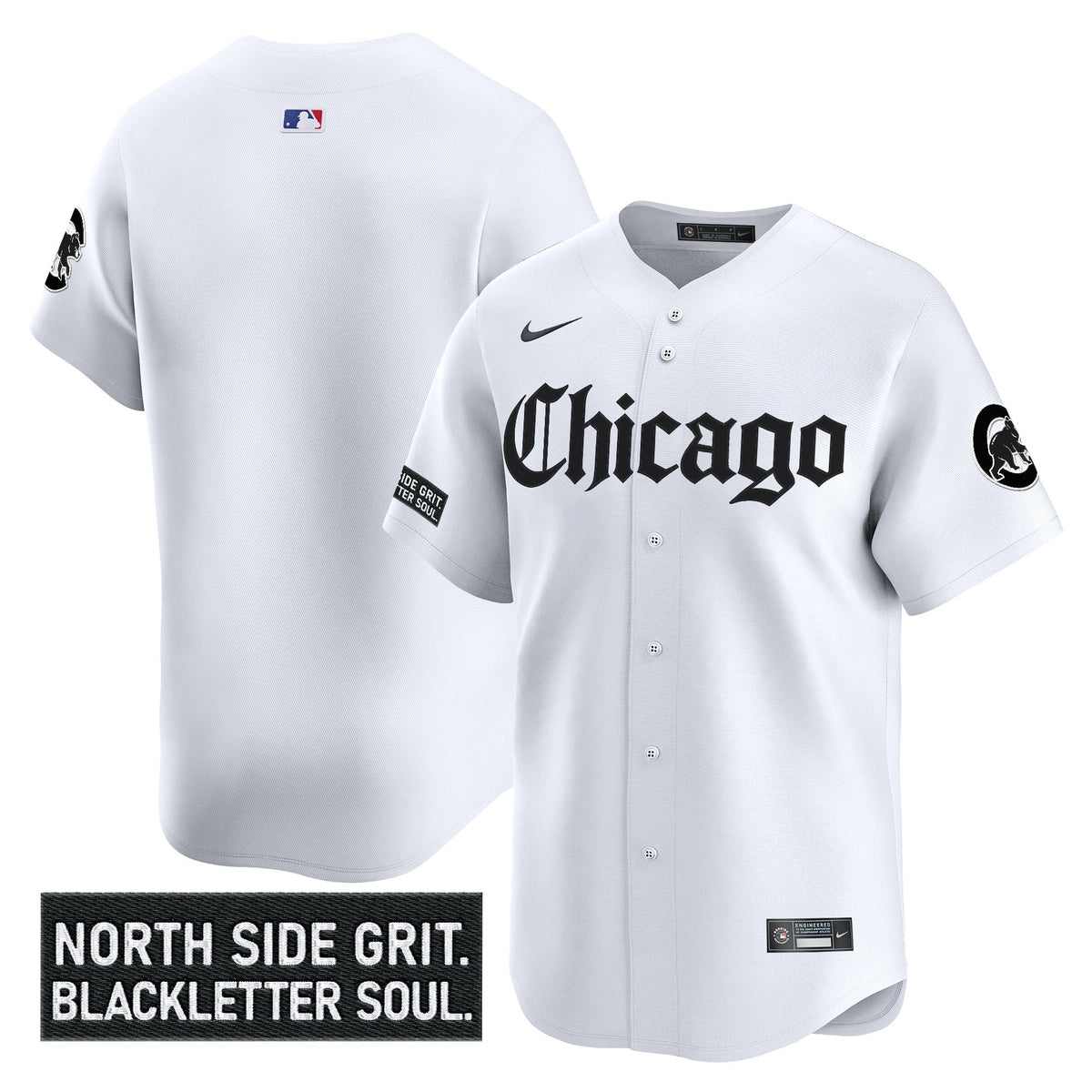 CHC 'Gothic North Side Edition' Vapor Premier Limited Jersey V2 - All Stitched