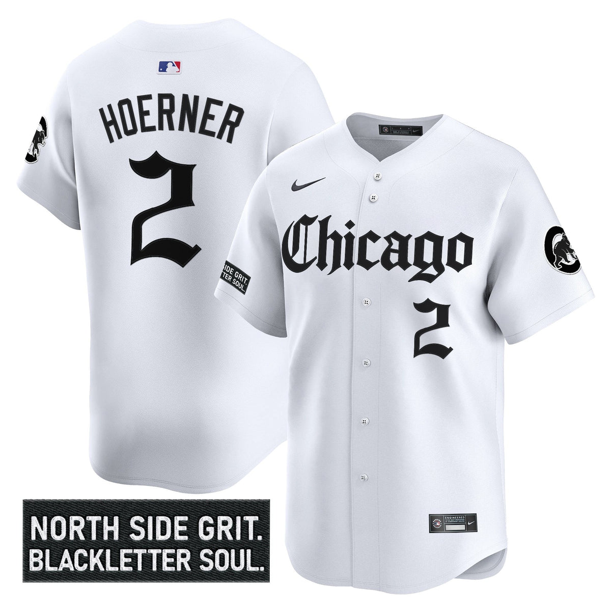 CHC 'Gothic North Side Edition' Vapor Premier Limited Jersey V2 - All Stitched