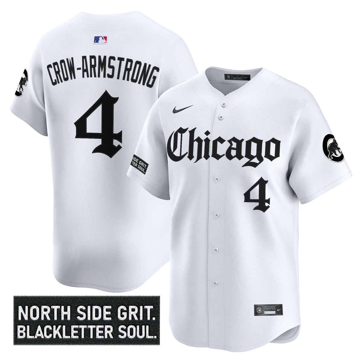 CHC 'Gothic North Side Edition' Vapor Premier Limited Jersey V2 - All Stitched