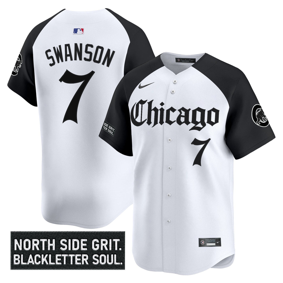 CHC 'Gothic North Side Edition' Vapor Premier Limited Jersey V2 - All Stitched