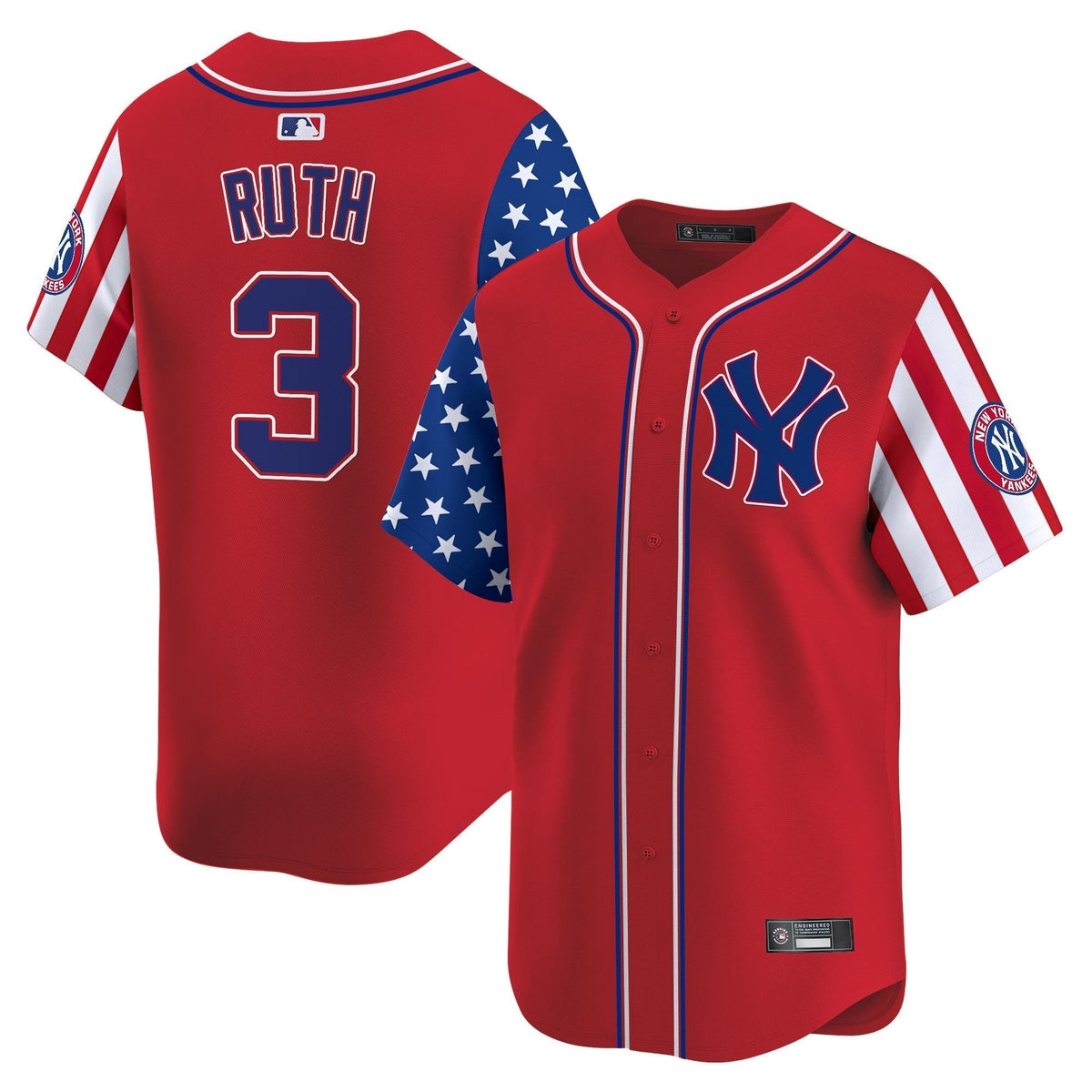 NYY 2026 Independence Day Vapor Premier Limited Jersey - All Stitched