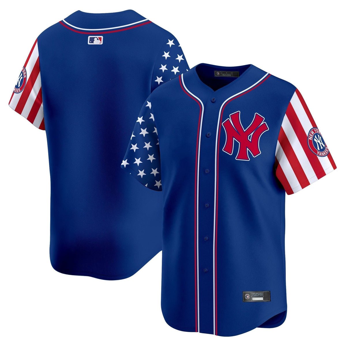 NYY 2026 Independence Day Vapor Premier Limited Jersey - All Stitched
