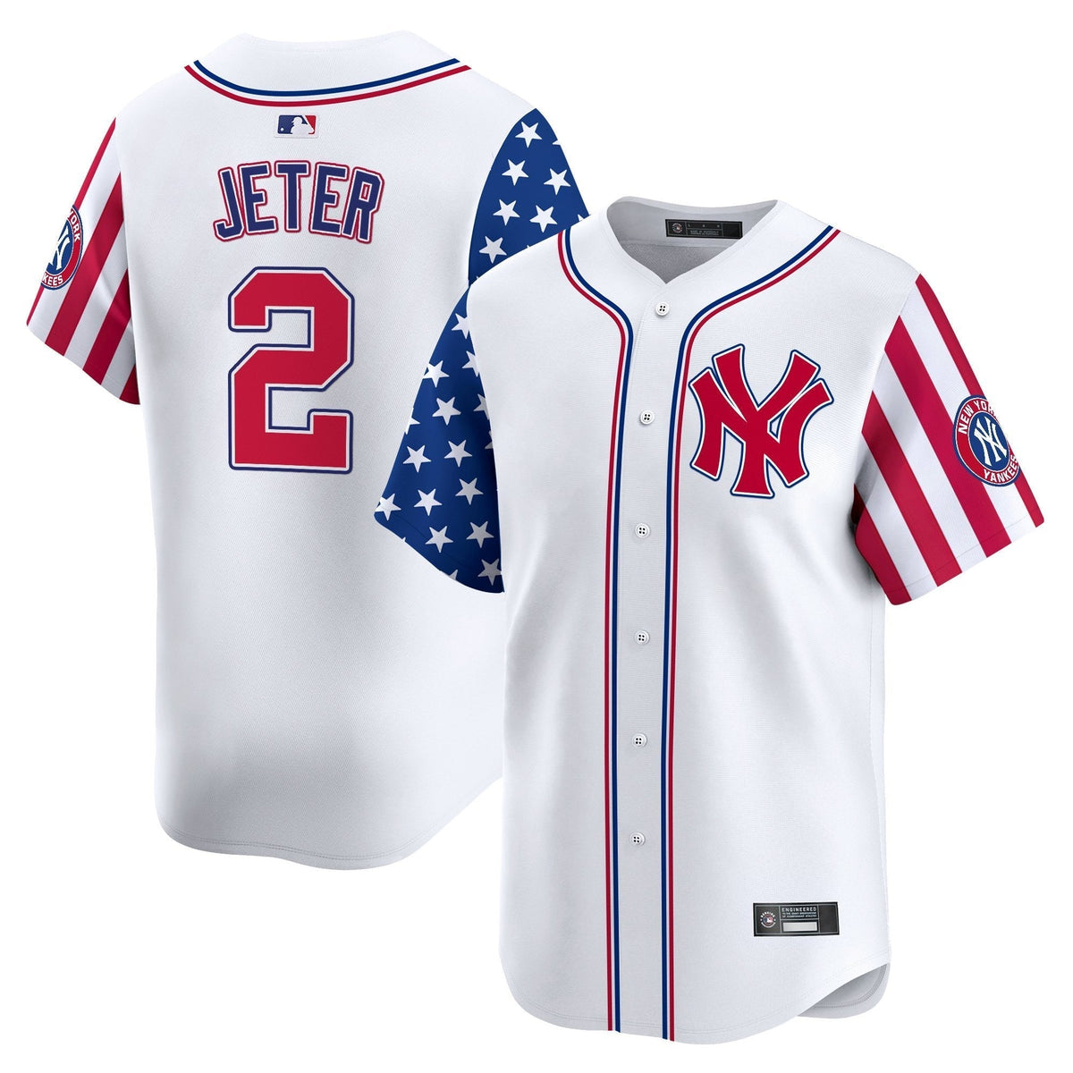 NYY 2026 Independence Day Vapor Premier Limited Men Jersey - All Stitched