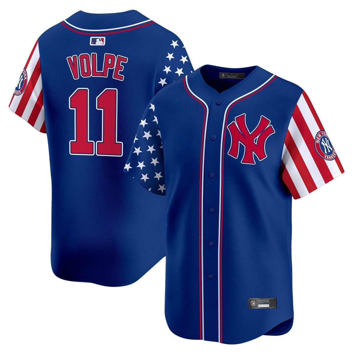 NYY 2026 Independence Day Vapor Premier Limited Jersey - All Stitched
