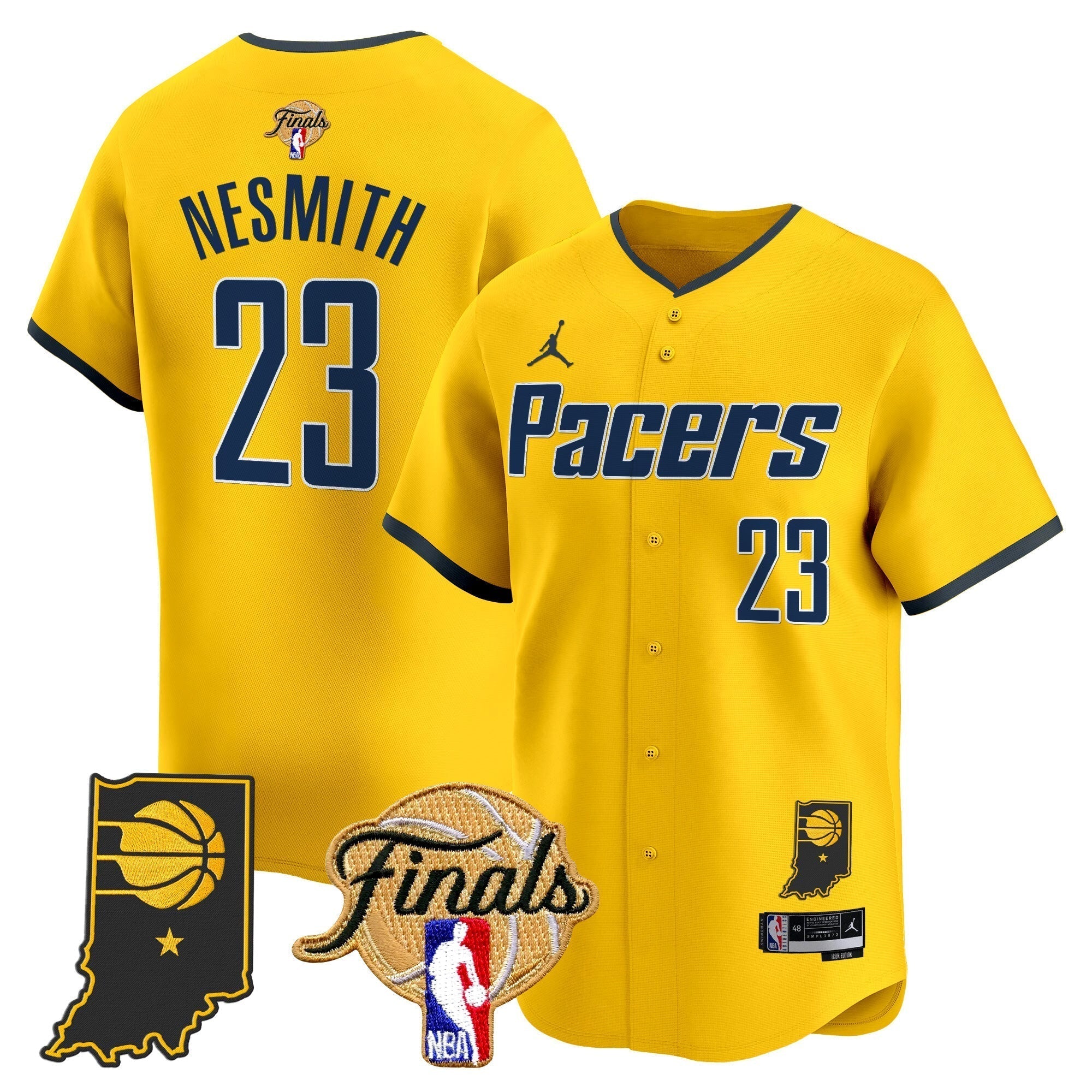 IND 2025 Finals Vapor Baseball Jersey - All Stitched