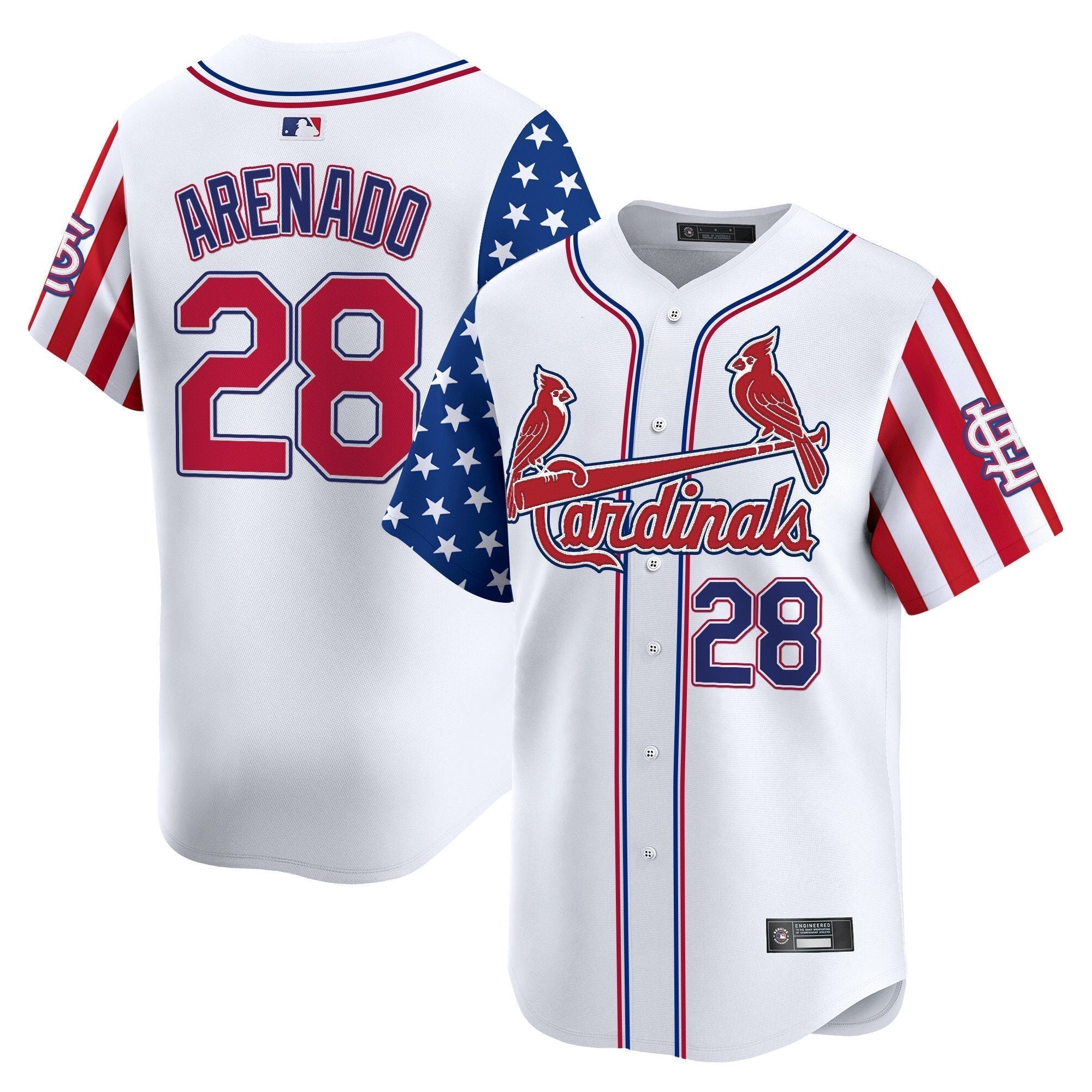 STL 2025 Independence Day Vapor Premier Limited Jersey V2 - Stitched