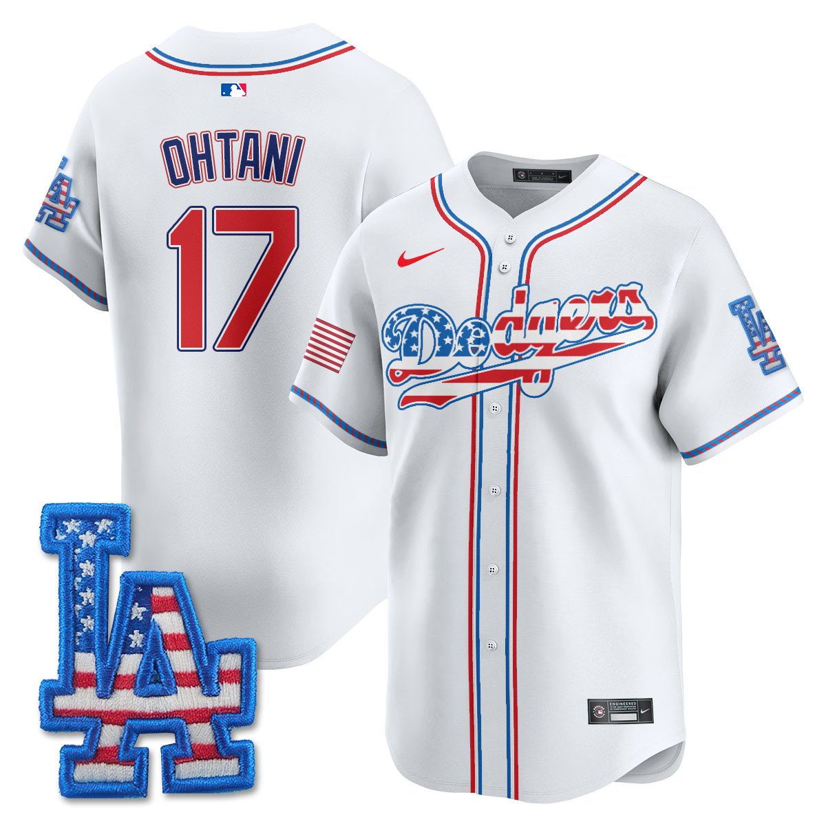 LAD 2025 Fourth of July Men Jersey - All Stitched