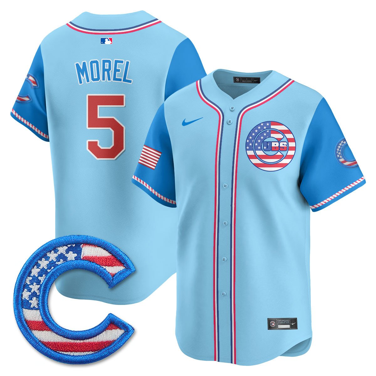 CHC 2025 Fourth of July Men Jersey - All Stitched