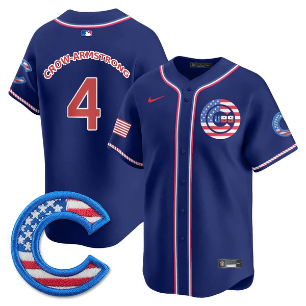 CHC 2025 Fourth of July Men Jersey - All Stitched