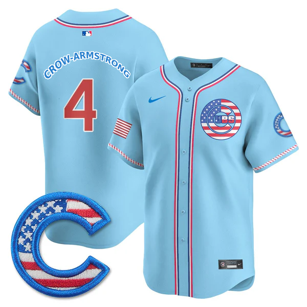 CHC 2025 Fourth of July Men Jersey - All Stitched