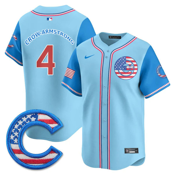 CHC 2025 Fourth of July Men Jersey - All Stitched