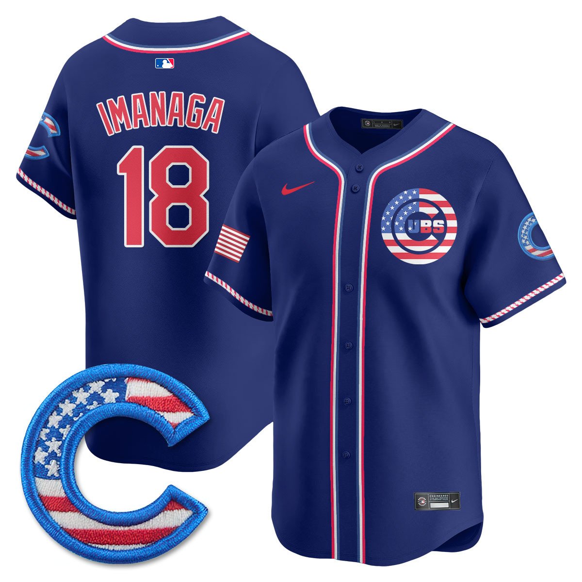CHC 2025 Fourth of July Jersey - All Stitched