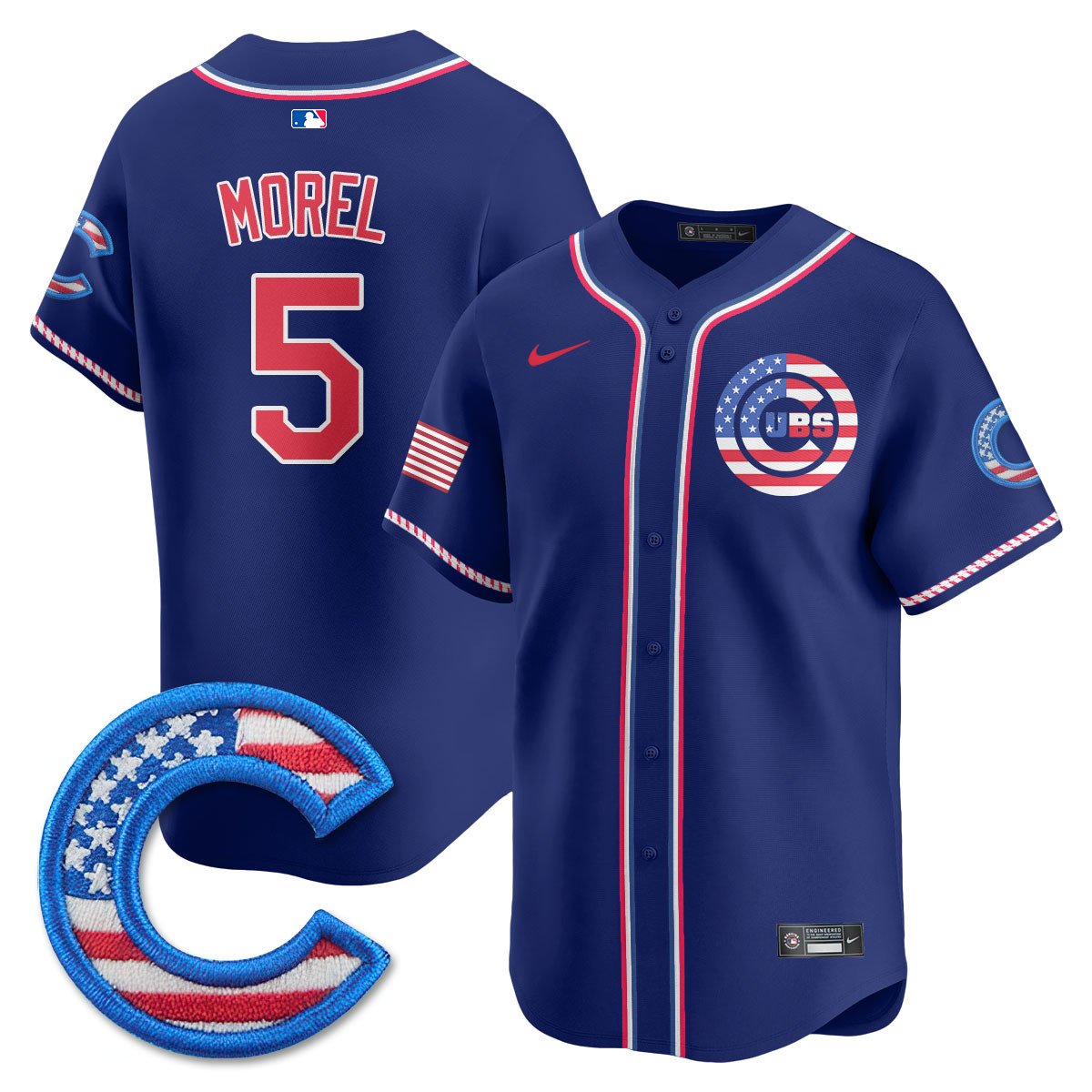 CHC 2025 Fourth of July Jersey - All Stitched