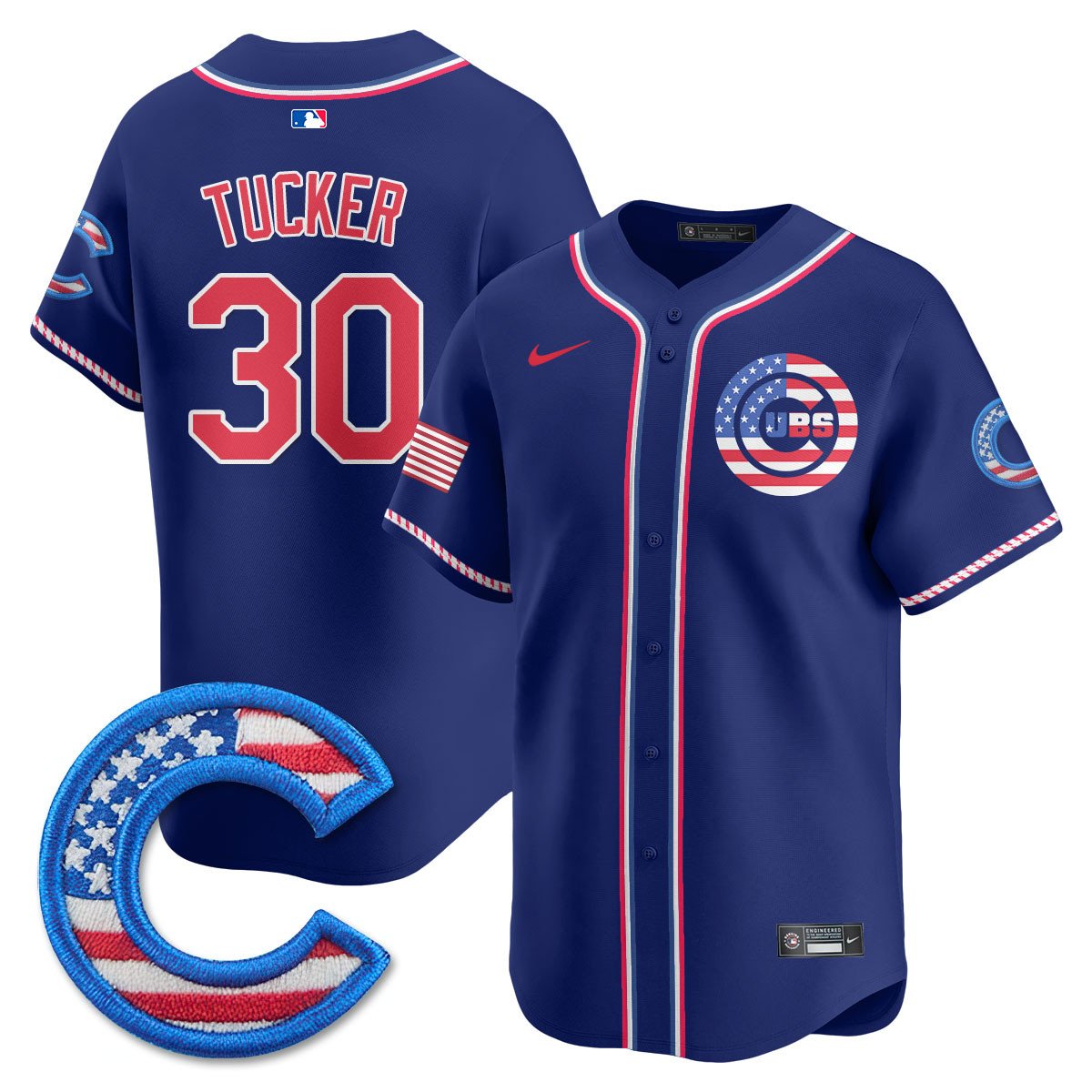 CHC 2025 Fourth of July Jersey - All Stitched