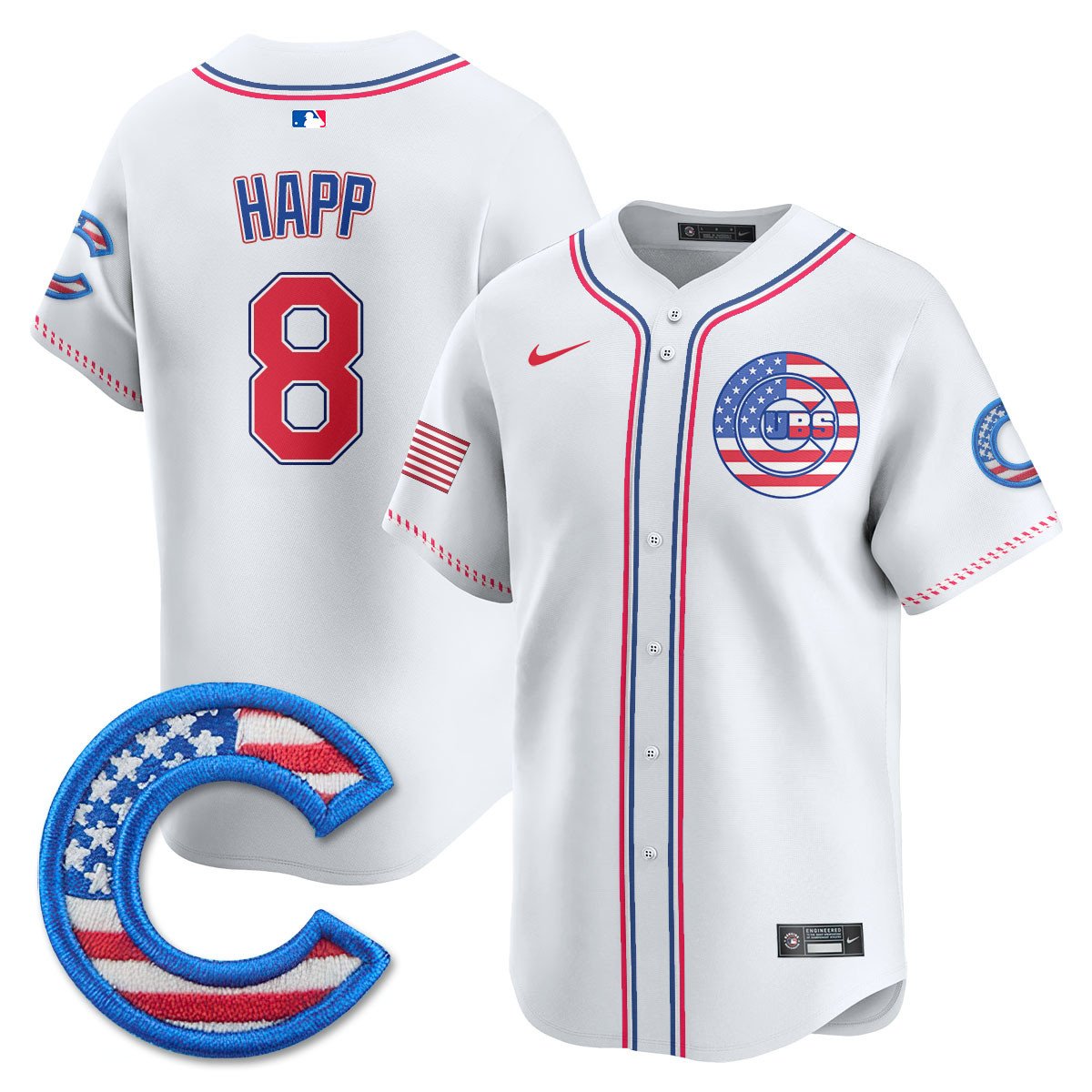 CHC 2025 Fourth of July Jersey - All Stitched