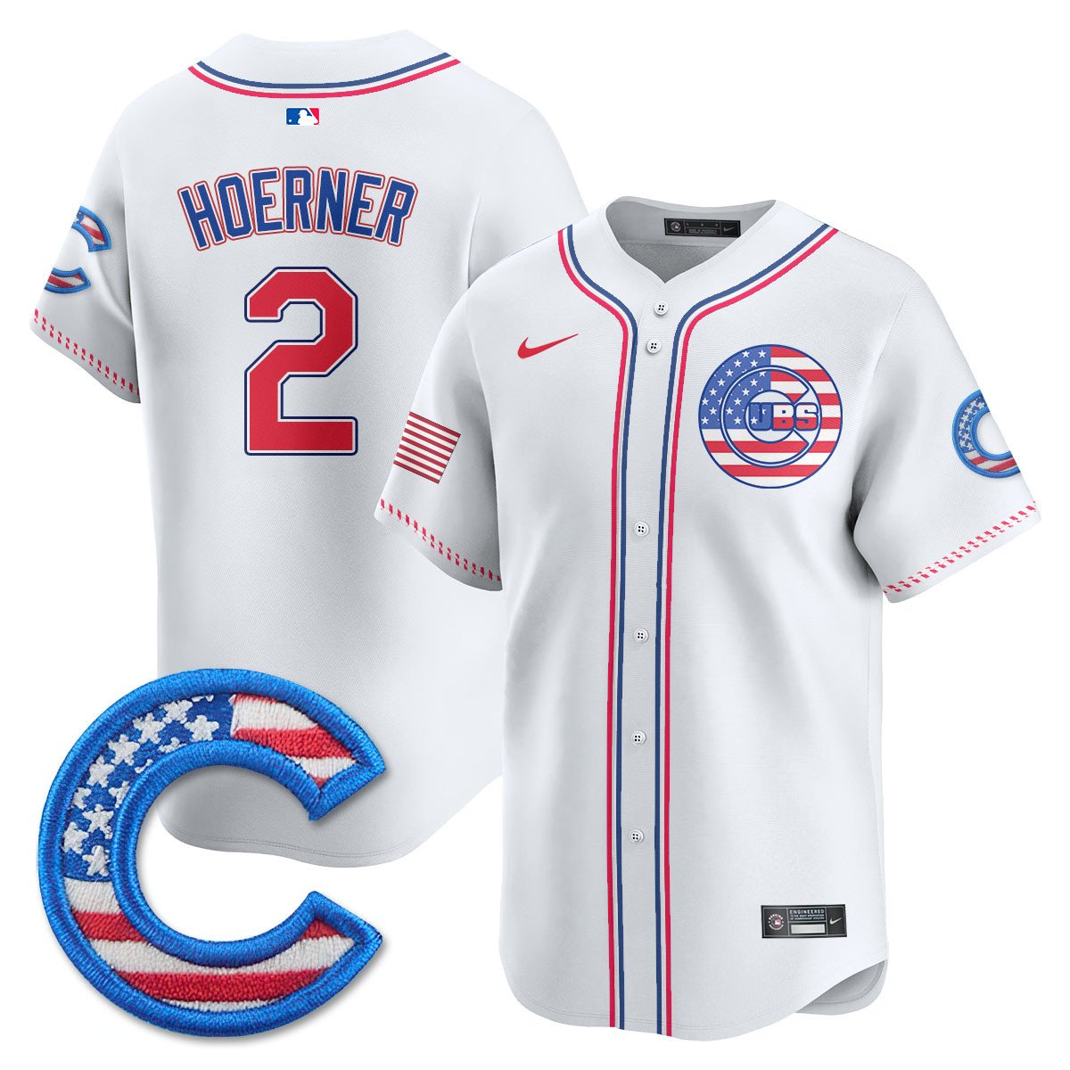 CHC 2025 Fourth of July Jersey - All Stitched