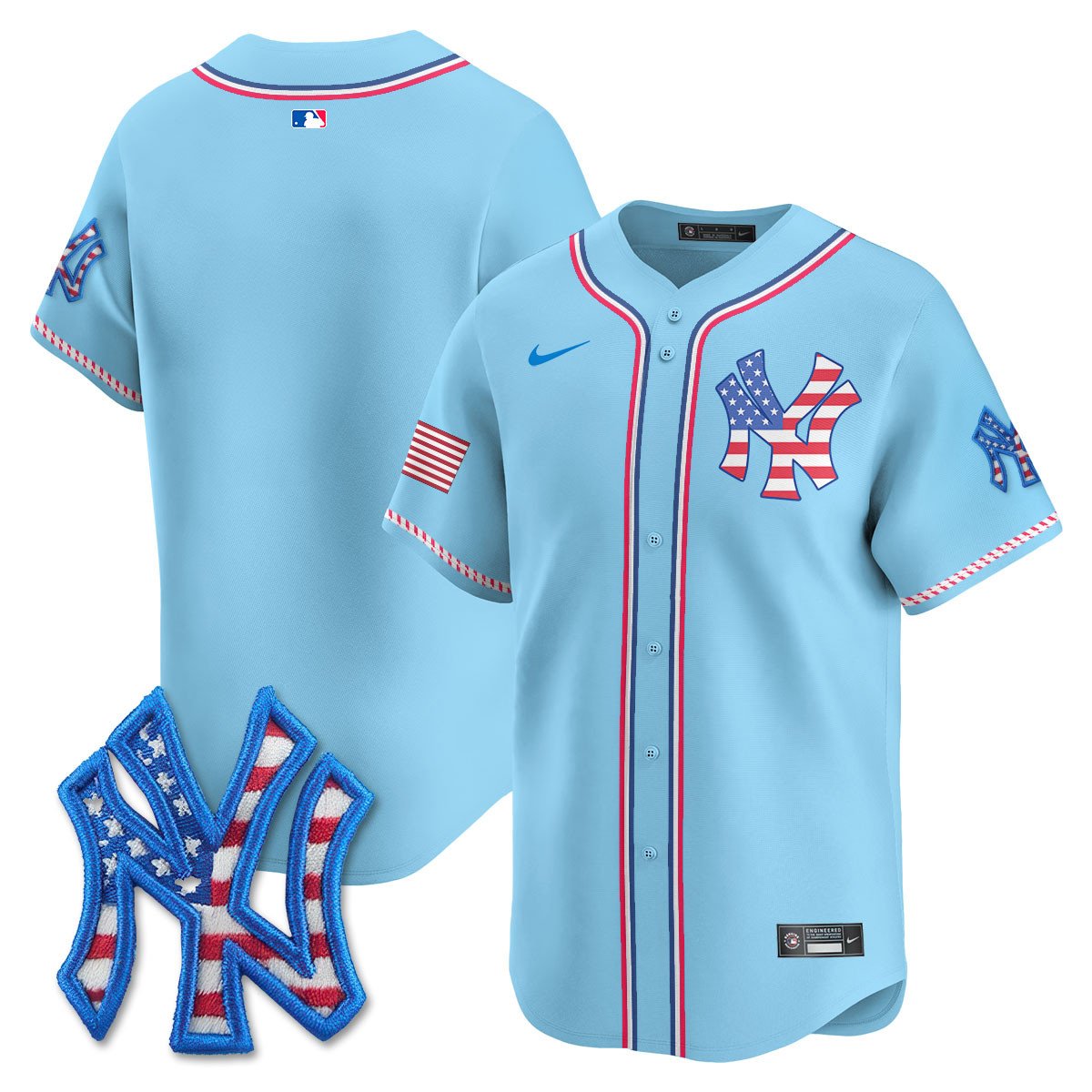 NYY 2026 Fourth of July Jersey - All Stitched
