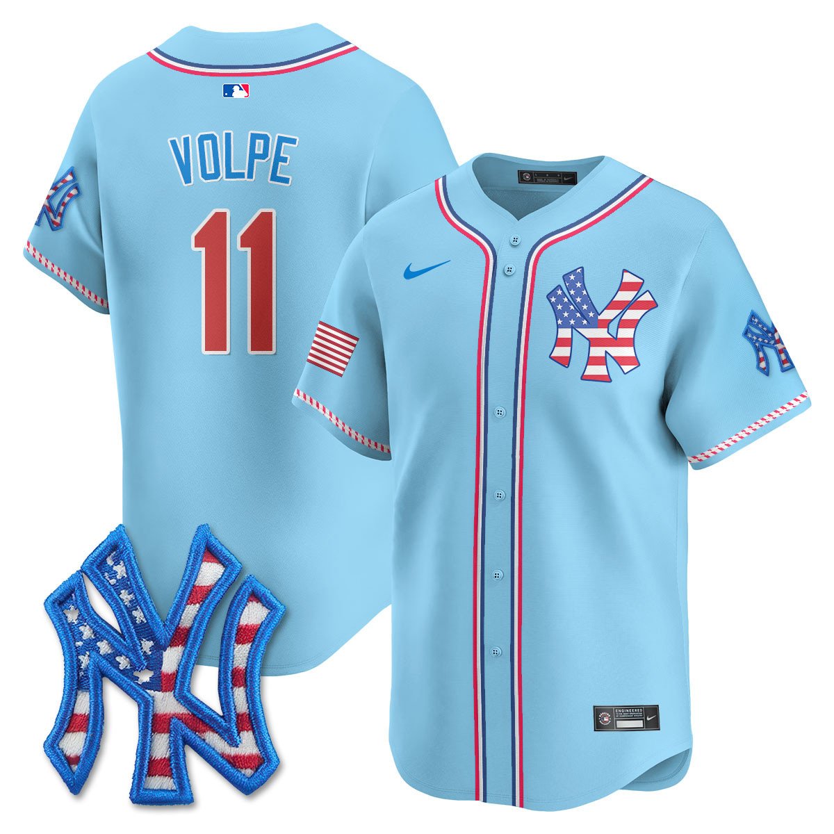 NYY 2026 Fourth of July Jersey - All Stitched