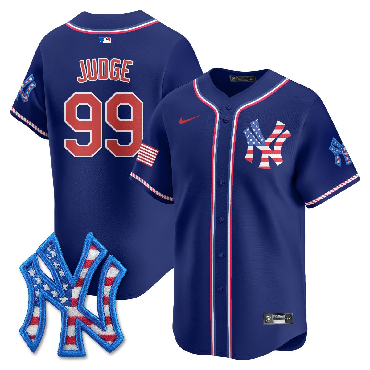 NYY 2026 Fourth of July Jersey - All Stitched