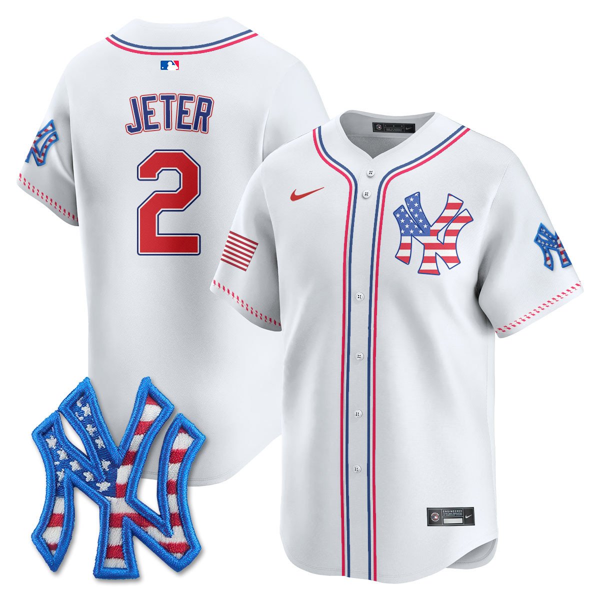 NYY 2026 Fourth of July Jersey - All Stitched
