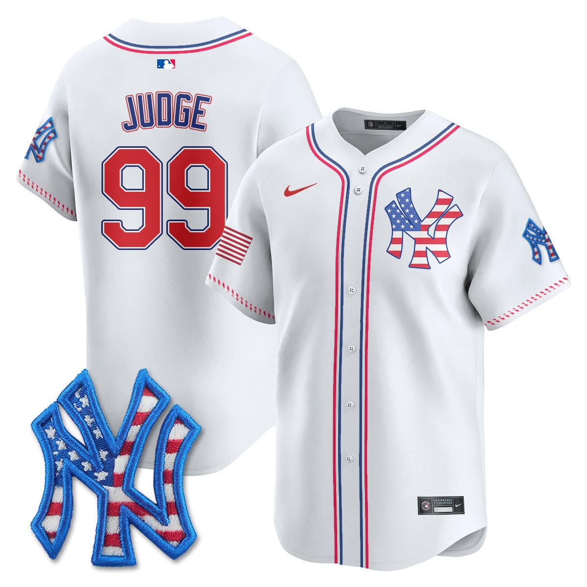 NYY 2026 Fourth of July Jersey - All Stitched
