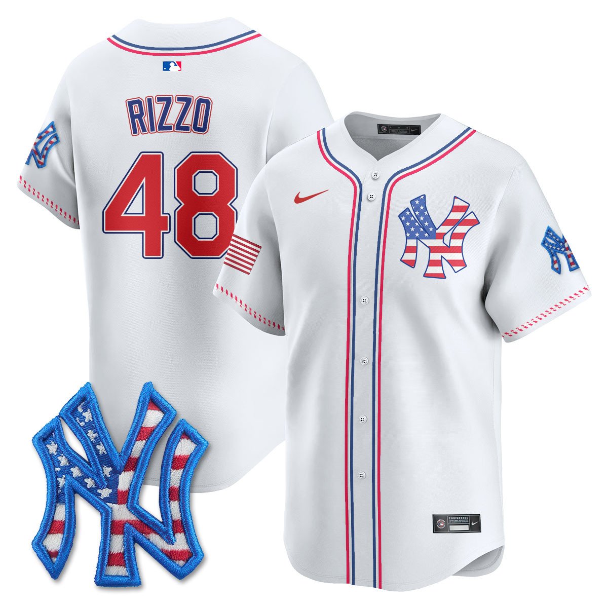 NYY 2026 Fourth of July Jersey - All Stitched