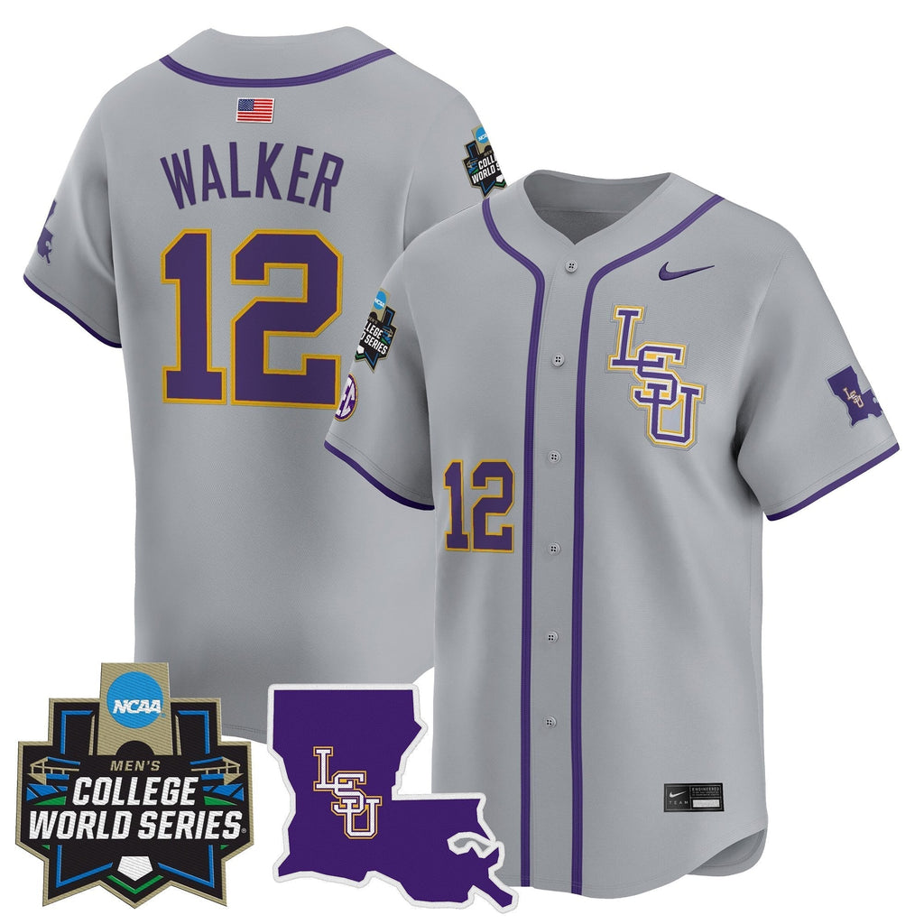 LSU 2025 World Series Vapor Premier Limited Jersey - All Stitched